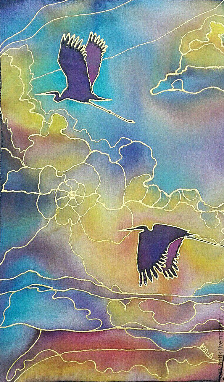 картина на ткани "Лучи света" в интернет-магазине на Ярмарке Мастеров ...