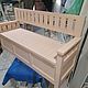 Деревянный диван сундук. Хранение вещей. Mebel-v-interere. Ярмарка Мастеров.  Фото №8