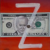 Картины и панно handmade. Livemaster - original item Z The end of the era of dollar hegemony.. Handmade.