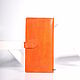 Order Women's leather wallet 'Butterfly orange'. CRAZY RHYTHM bags (TP handmade). Livemaster. . Wallets Фото №3