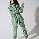 Жакет "Green". Жакеты. Bormalisa. Ярмарка Мастеров.  Фото №4
