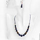 Necklace of lapis lazuli 'Okavango'. Necklace. MAGNOLIA. Online shopping on My Livemaster.  Фото №2