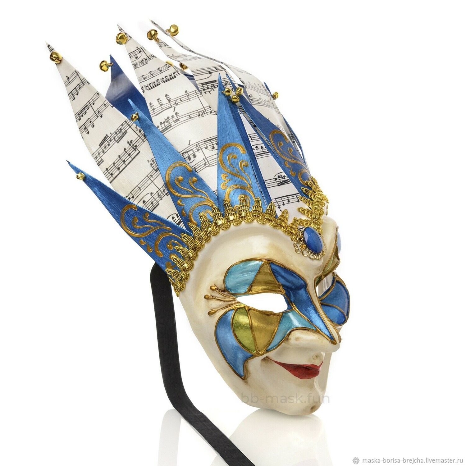 91b15a6ab74b673f76a3b45019wt dlya doma i interera maska borisa brejcha sinyaya venetsiansk Маска как у boris brejcha