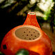 Tea-tangerine.. ceramic handmade. Teapots & Kettles. JaneCeramics. My Livemaster. Фото №5