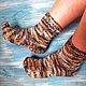 Носки вязаные осенние 37-38 размер теплые шерстяные мягкие. Носки. knitsockswool  Неповторимые носки!. Ярмарка Мастеров.  Фото №6