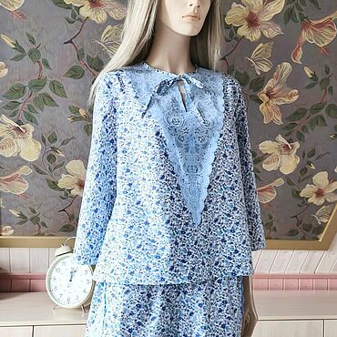Одежда ручной работы. Ярмарка Мастеров - ручная работа Пижама женская хлопок. Handmade.