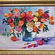 Картина маслом цветы 50/70 "Желанные розы", Pictures, Murmansk,  Фото №1