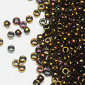 Материалы для творчества handmade. Livemaster - original item Miyuki Beads 15/0 615 Japanese Miyuki Beads Round 5 grams Metallic. Handmade.