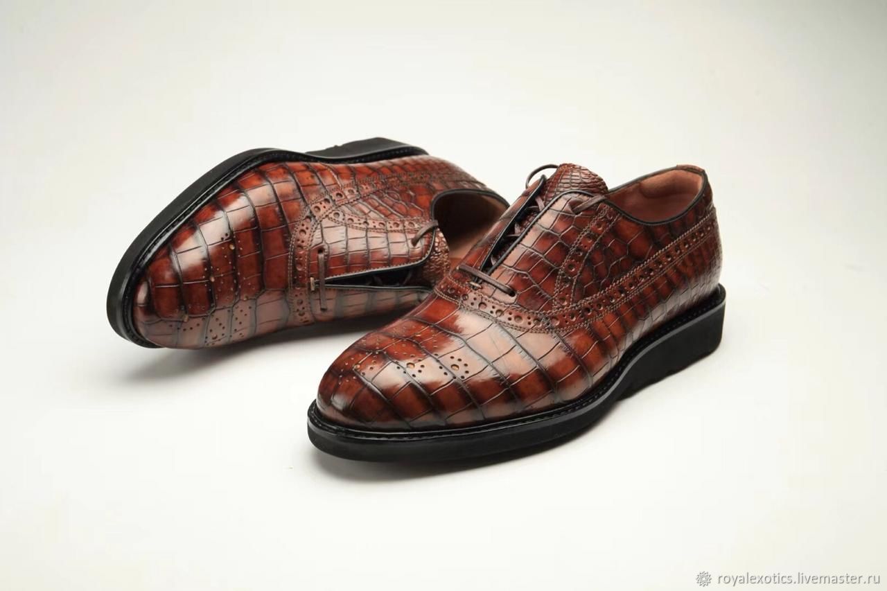 Pakerson обувь мужская из крокодила