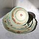 ESCHENBACH 1946-1948. Старинное чайное трио, фарфор айвори. Чайные пары. AntikFranVintage. Ярмарка Мастеров.  Фото №6