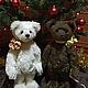  Snowball bear 45 cm. Teddy Bears. tamedteddibears (tamedteddybears). My Livemaster. Фото №6
