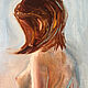 Order Nude Girl painting, Oil painting on Canvas. myfoxyart (MyFoxyArt). Livemaster. . Pictures Фото №3