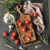 Посуда handmade. Livemaster - original item Oak cutting Board 