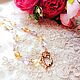 Колье с аметрином и бусинами Swarovski. Колье. Scherlena. Ярмарка Мастеров.  Фото №4