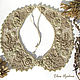  Autumn motley grass Irish lace collar. Collars. 'Irish lace'  Elena. Online shopping on My Livemaster.  Фото №2