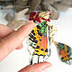 Earrings Bright Real Butterfly Wings Tropics Gilding. Earrings. WonderLand. Online shopping on My Livemaster.  Фото №2