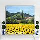 Sunflowers of Provence, an oil painting from the Provence series, Pictures, Zaporozhye,  Фото №1