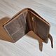 Портмоне из кожи Crazy Horse. Кошельки. Leather_goods_koxma. Ярмарка Мастеров.  Фото №4