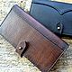 Leather men's long №4. Wallets. MILANO. My Livemaster. Фото №6