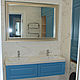 Мебель для ванной на заказ 8. Мебель для ванной. ARGENTUS. Интернет-магазин Ярмарка Мастеров.  Фото №2