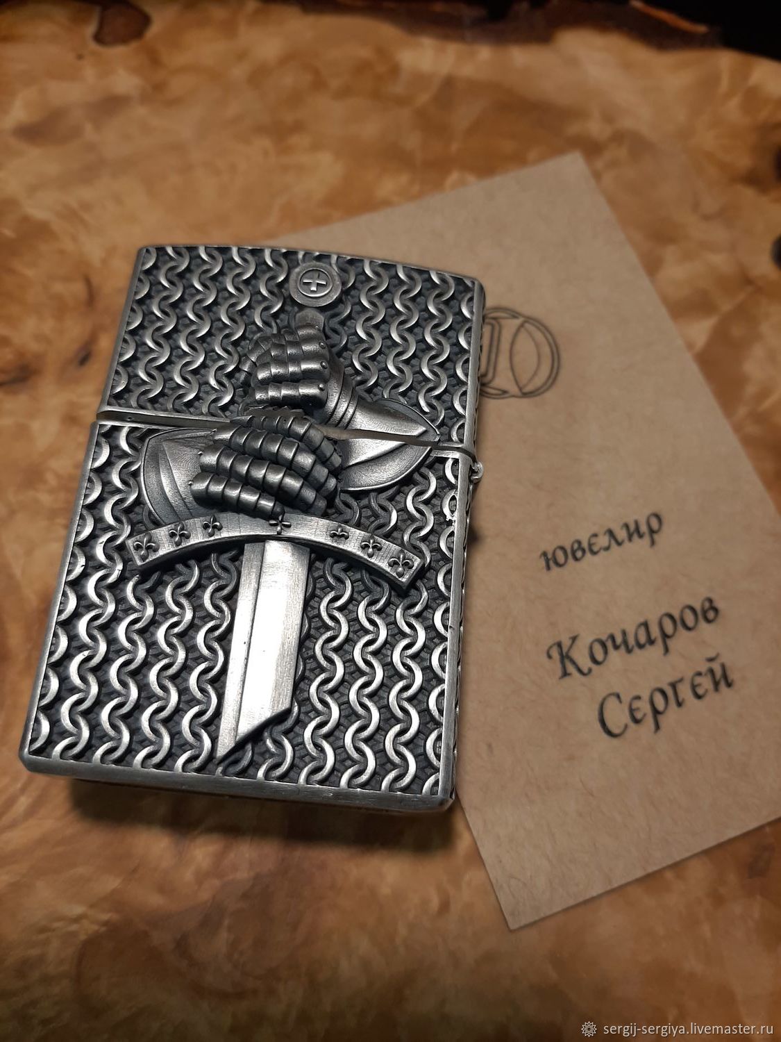 Зажигалки: СЕРЕБРЯНАЯ ЗАЖИГАЛКА ЗИППО ZIPPO в е Ярмарка .