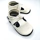 White Baby Sandals, Baby Shoes, Crib Shoes, Kids Sandals, Footwear for childrens, Kharkiv,  Фото №1