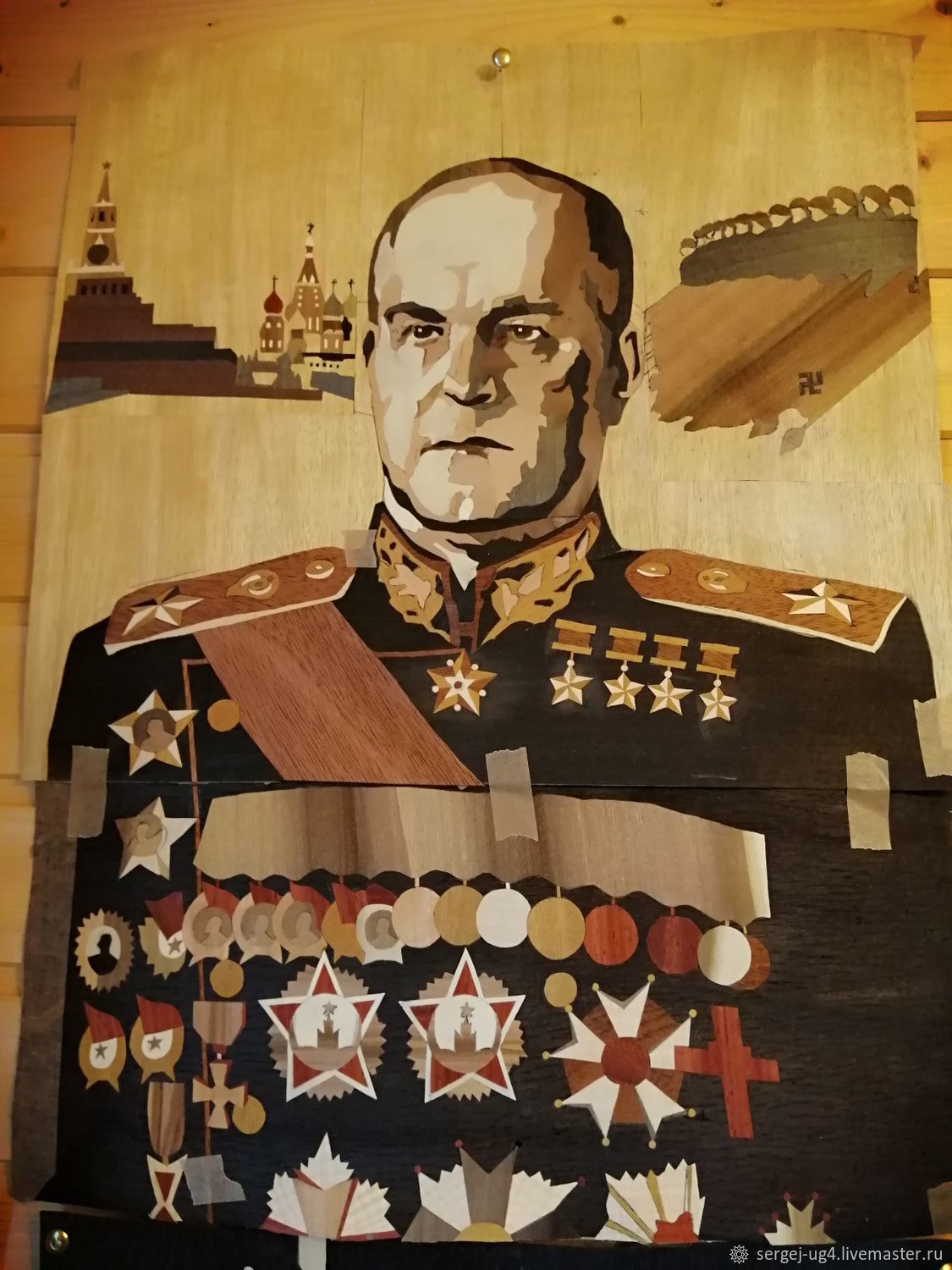 Георгий Жуков портрет