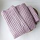 Children's bathrobe with a hood 'Lilac'. Pajamas and robes. Mochalka.. My Livemaster. Фото №6
