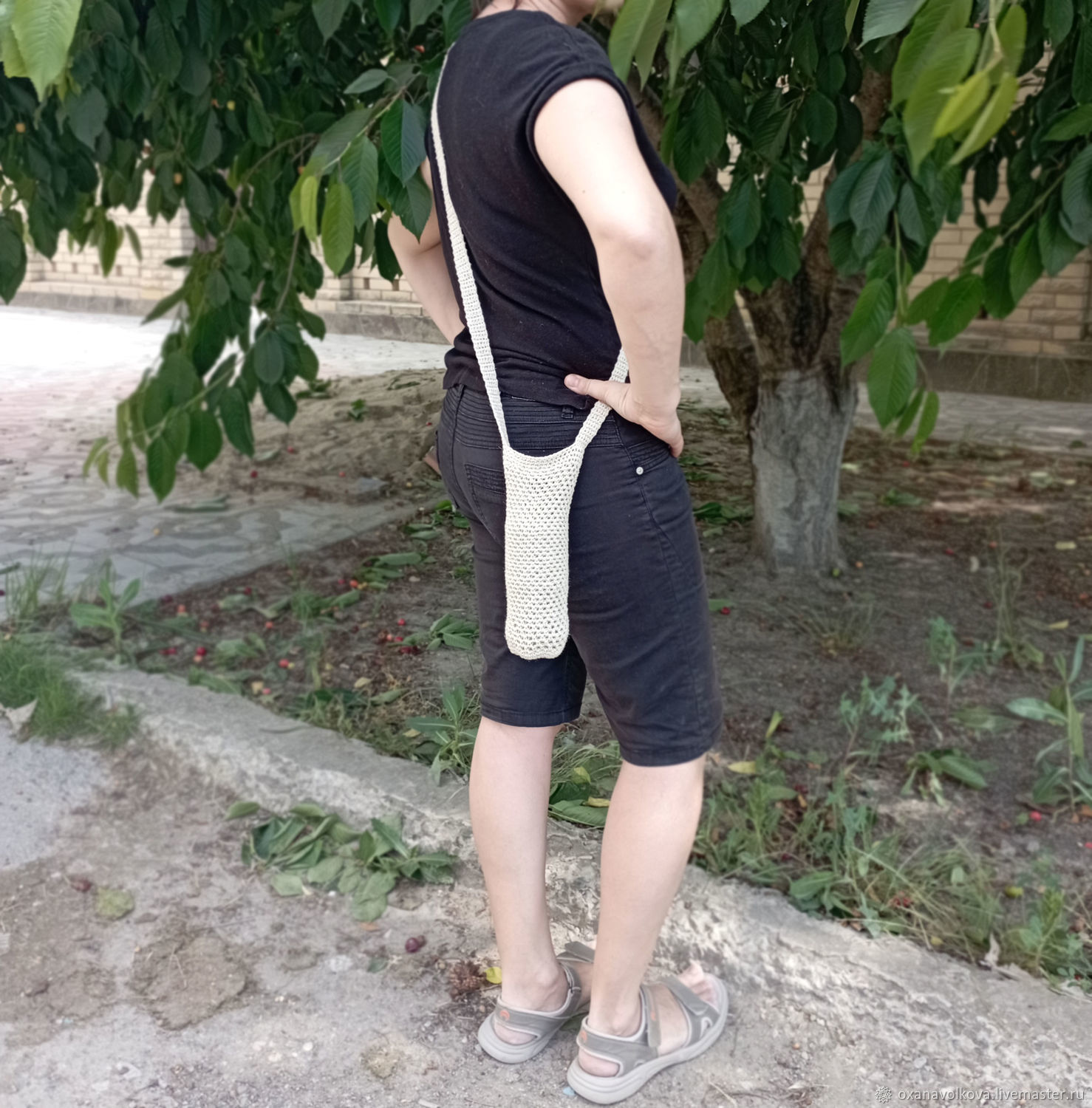 Сумка для термоса Лён2 в интернет-магазине Ярмарка Мастеров по цене ...