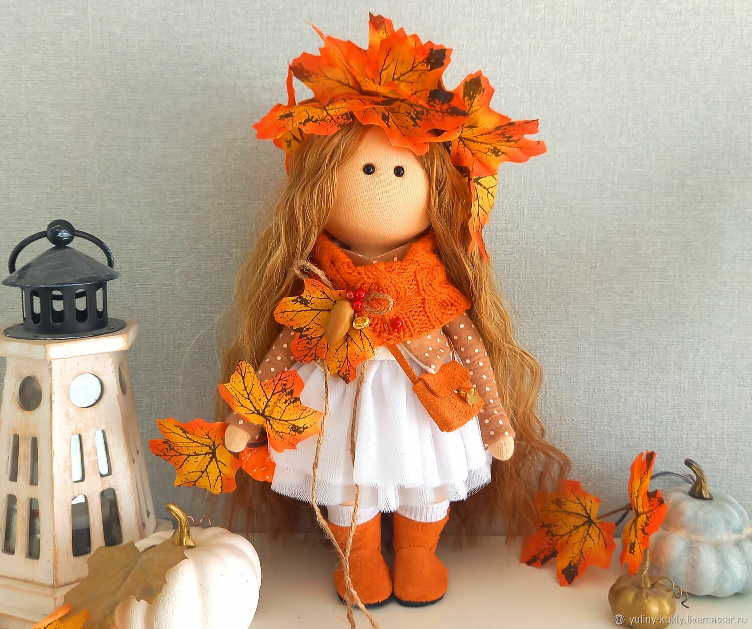 Кукла тильда, коллекция Осень
