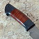 Order Knife 'Canadian-4' h12mf leather mikarta. Artesaos e Fortuna. Livemaster. . Knives Фото №3