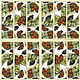 17pcs napkin for decoupage wildflowers butterfly print. Napkins for decoupage. materials for creative Anna Sintez. Online shopping on My Livemaster.  Фото №2