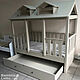 Заказать Детская кровать-домик из массива дуба. Bambini Letto. ЭКО-мебель на заказ. Ярмарка Мастеров. . Мебель для детской Фото №3