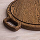 Round cutting Board light oak 'Barrel'. Cutting Boards. Foxwoodrus. My Livemaster. Фото №4