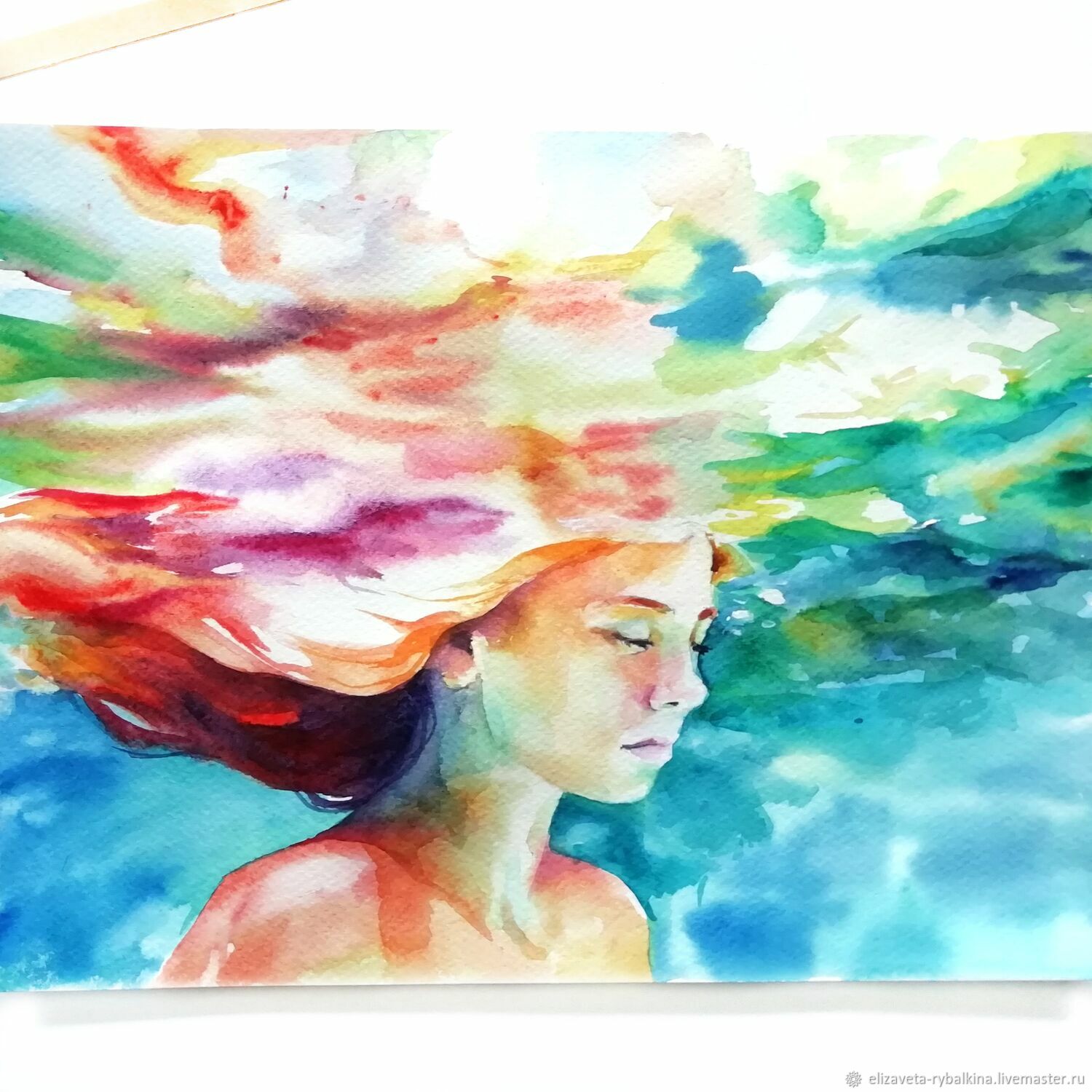 Картины: "Под водой" в интернет-магазине на Ярмарке Мастеров | Картины ...