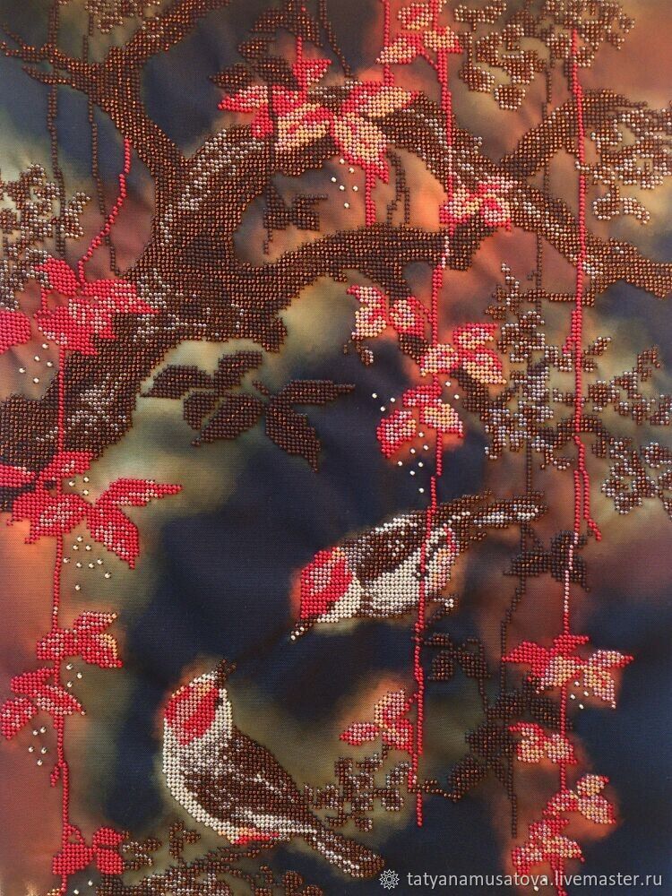  Картина бисером: Осенняя охра. Подарок к любому случаю, Картины, Пенза,  Фото №1