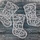 Boot. Christmas decoration. Lace. Christmas sock. Svetlana Happy Embroidery. My Livemaster. Фото №5