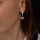 Earrings silver natural stones, silver earrings with rock crystal. Earrings. Natali Batalova. My Livemaster. Фото №4