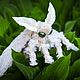 Order Textile moth 'Cream'. Secret Jar. Livemaster. . Stuffed Toys Фото №3