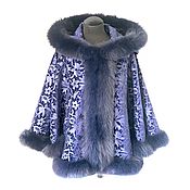 Одежда handmade. Livemaster - original item Jacket: velvet with fur. Handmade.