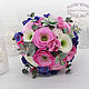 Pink Ranunculus, a bouquet that will not wither, Wedding bouquets, Chelyabinsk,  Фото №1