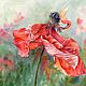 Watercolor ' Dance of the wind', Pictures, Ekaterinburg,  Фото №1