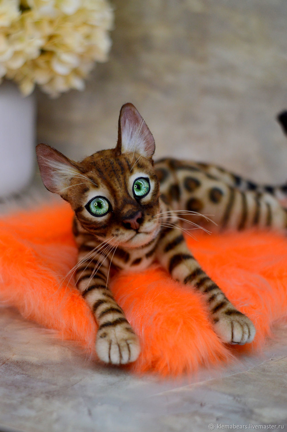 Бенгальский кот в интернет-магазине Ярмарка Мастеров по цене 35000 ...
