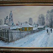 Картины и панно handmade. Livemaster - original item Dolgopol. Yaroslavl region. 50h70cm. Handmade.
