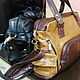 Bag leather men's Brutal 2 for Dmitry). Men\'s bag. Innela- авторские кожаные сумки на заказ.. My Livemaster. Фото №4