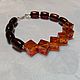 Men's natural amber bracelet with 925 sterling silver. Bead bracelet. marusjy. Online shopping on My Livemaster.  Фото №2