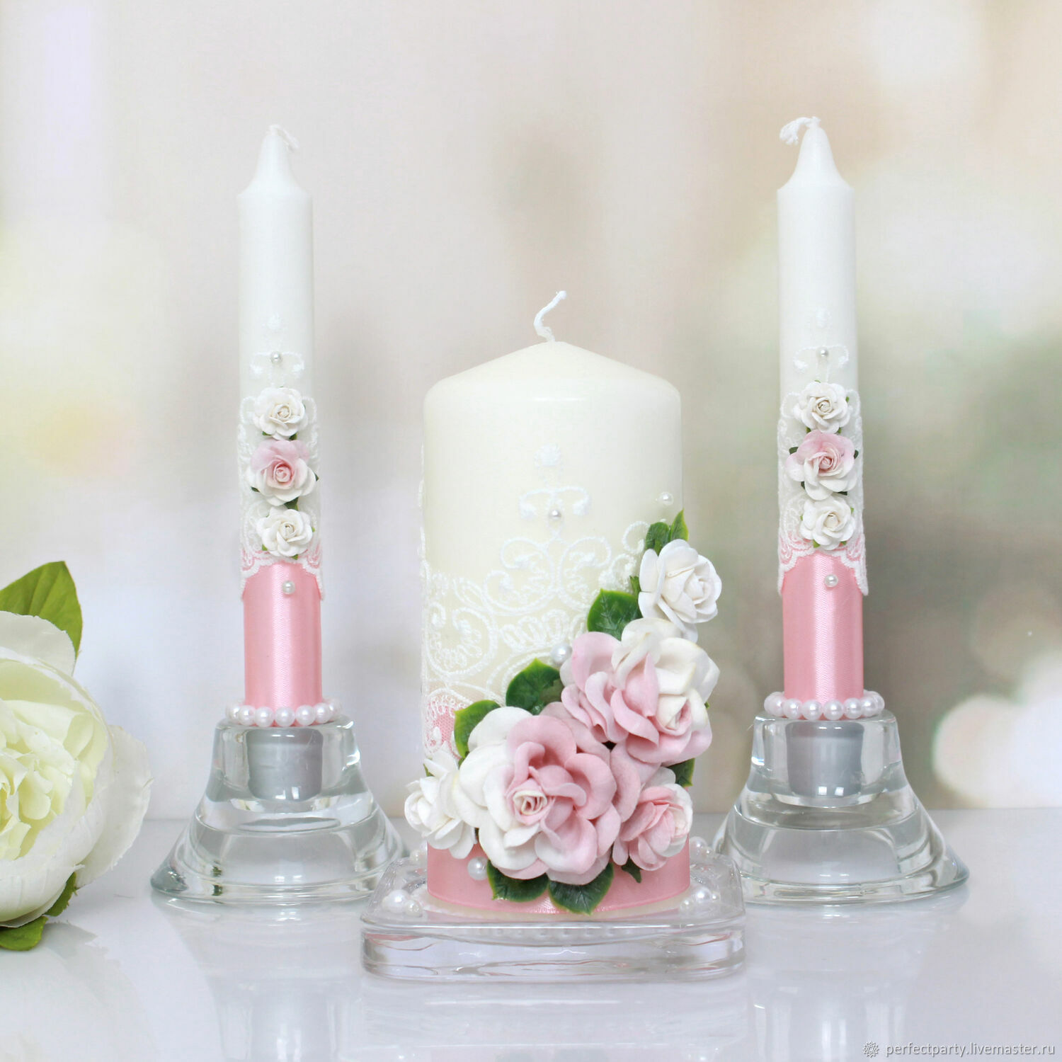 Свадебные свечи семейный очаг