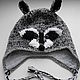 Instructions for knitting hats 'Raccoon', Knitting patterns, Cherepovets,  Фото №1