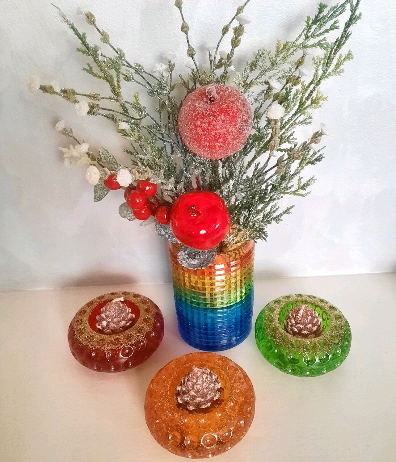 Ваза-стакан из эпоксидной смолы в интернет-магазине на Ярмарке Мастеров ...