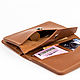 Wallet made of genuine leather with 9 compartments sewn by hand. Purse. Ptaho. My Livemaster. Фото №4